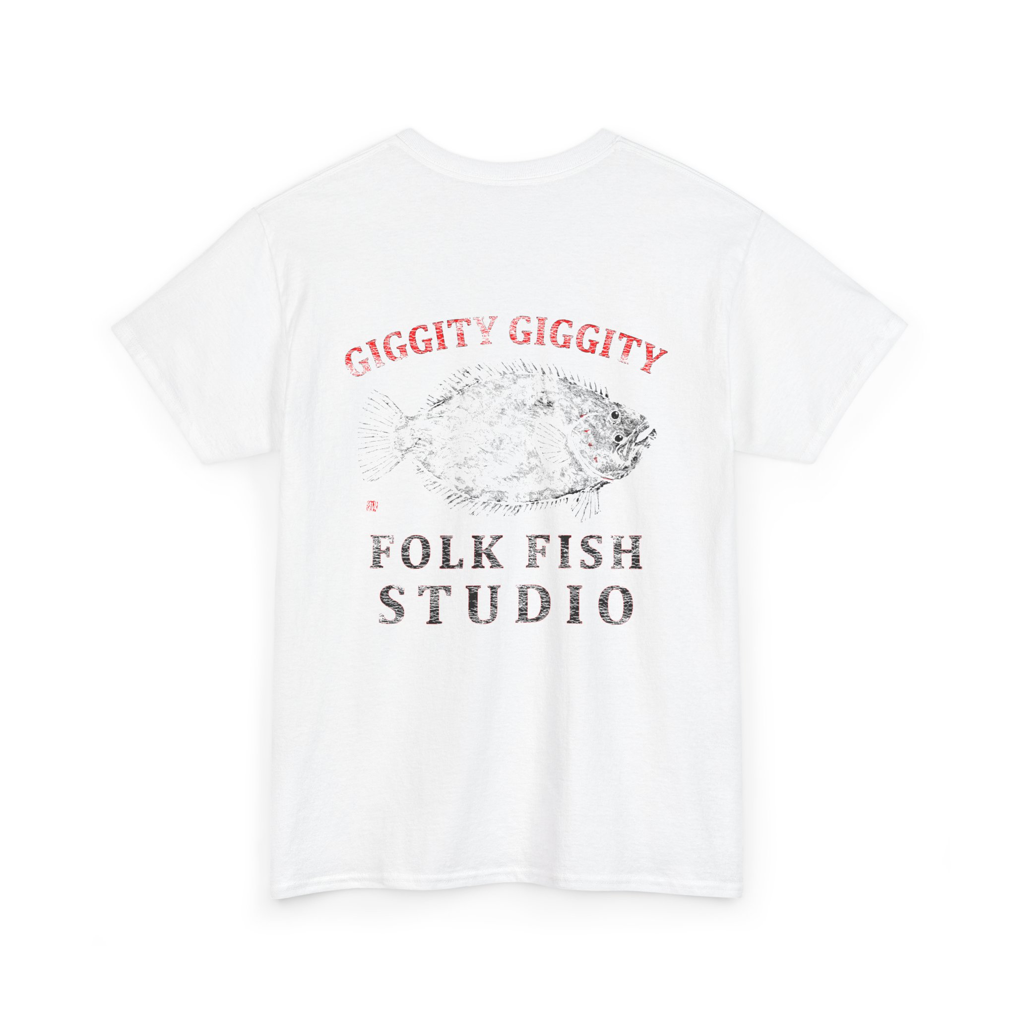 Giggity Giggity Doormat Folk Fish T-Shirt - Image 8