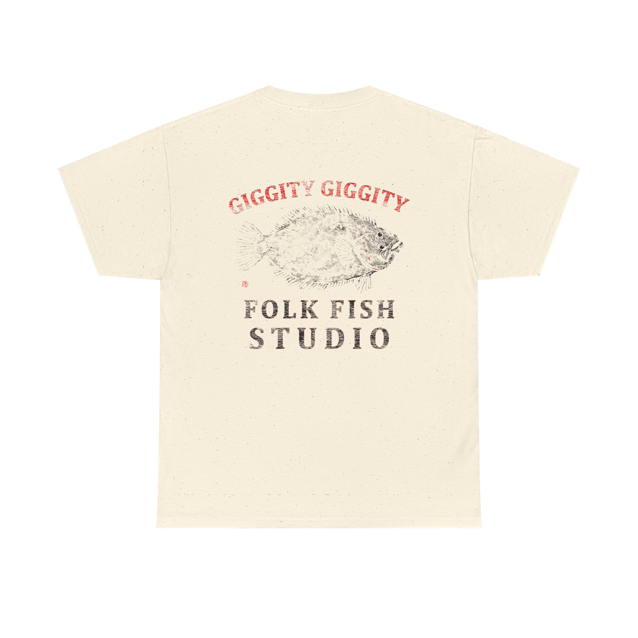 Giggity Giggity Doormat Folk Fish T-Shirt - Image 10